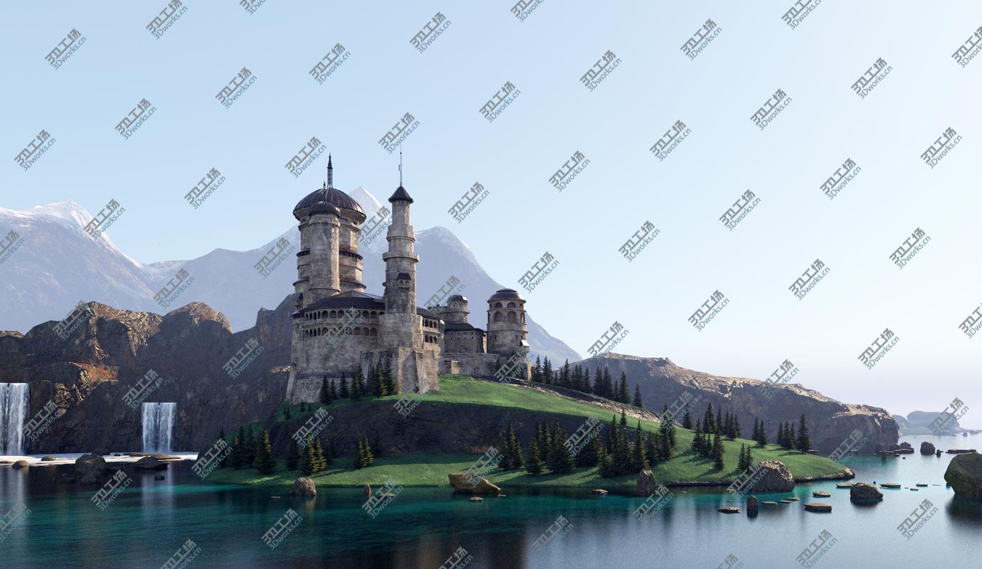 images/goods_img/2021040233/Medieval Fantasy Citadel model/5.jpg